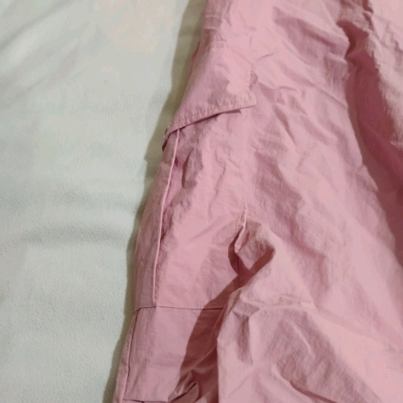 Fashion Nova Pink Parachute Pants - Picture 5 of 16